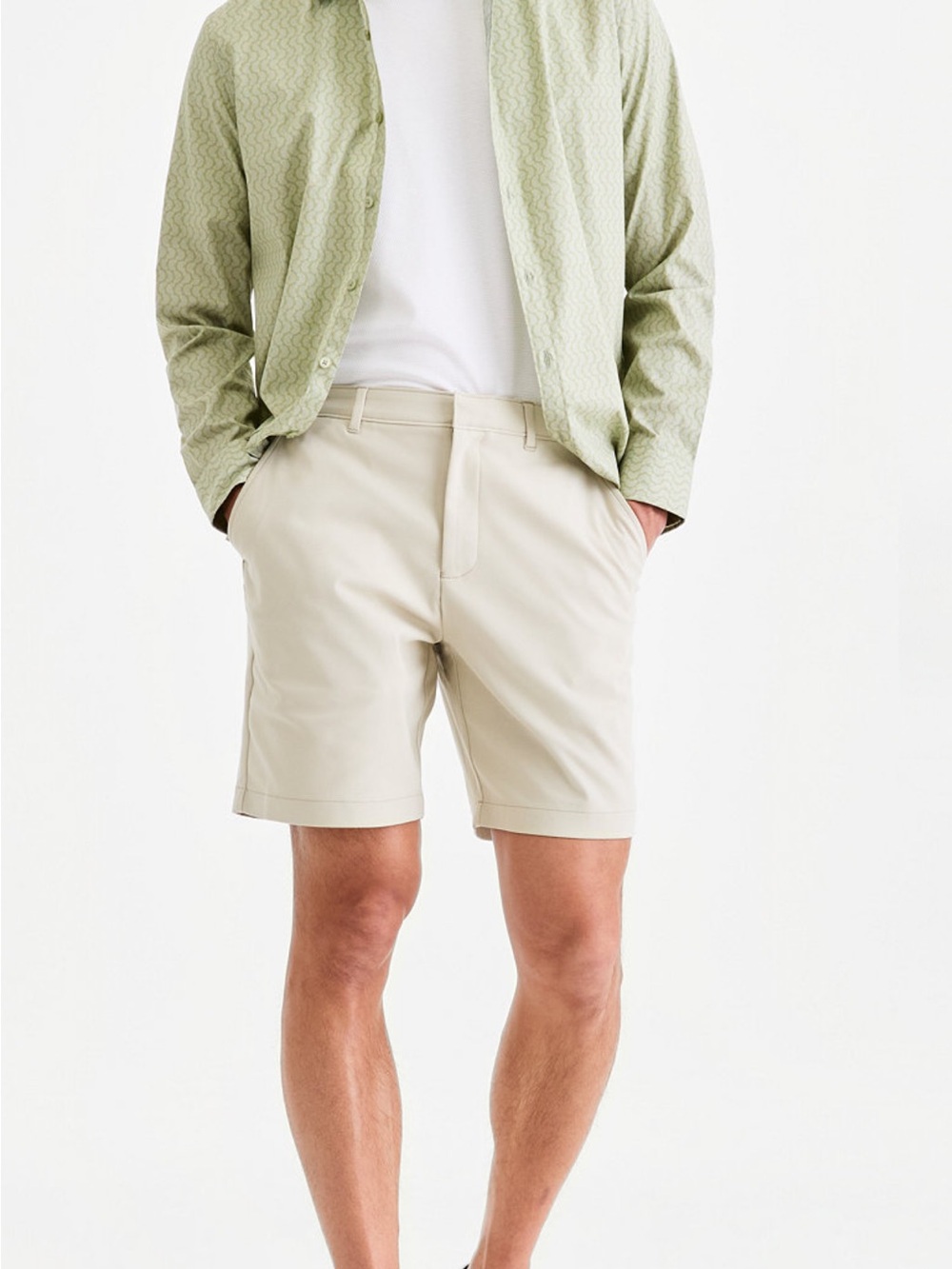 Men's Classic tan chino Shorts